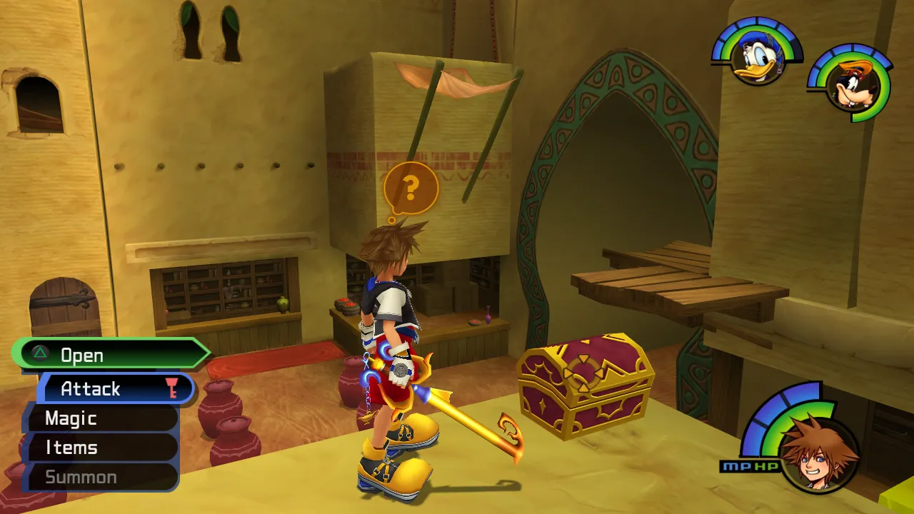 Agrabah Palace Gates Low Chest